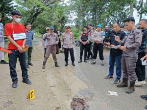 JPU Kejari Kendari Lakukan Rekonstruksi Pembunuhan Mertua, Menantu Diganjar Hukuman Mati