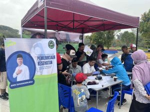 Sahabat Muda ASR Gelar Pemeriksaan Kesehatan Gratis, Masyarakat: Terima Kasih Andi Sumangerukka