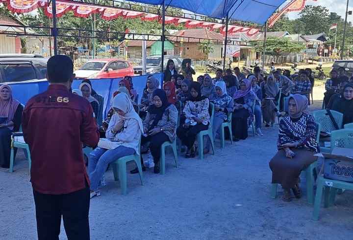 Dukung Pengembangan BUM Des, Program Studi MM STIE-66 Kendari Beri Pelatihan Desa Puuloro