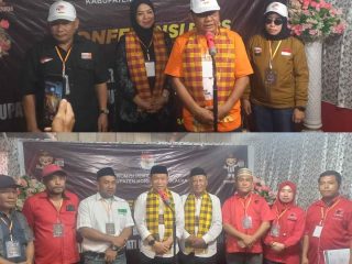 Paslon WON-Yacub Rahman dan AML-Rijal Resmi Mendaftar di KPU Konkep