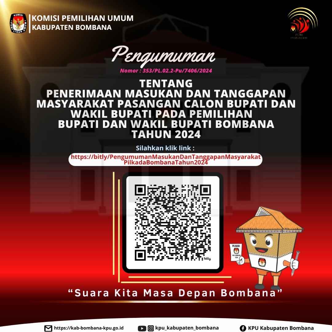 Pilkada Bombana, KPU Siap Terima Saran Masyarakat