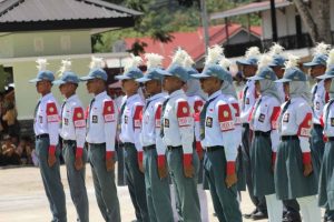 Jelang HUT TNI ke 79, Dandim Bombana Gelar Lomba PBB