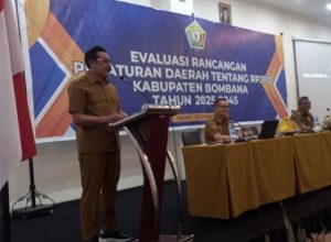 Pemkab Bombana Gelar Rapat Evaluasi Rancangan Akhir RPJPD 2025-2045