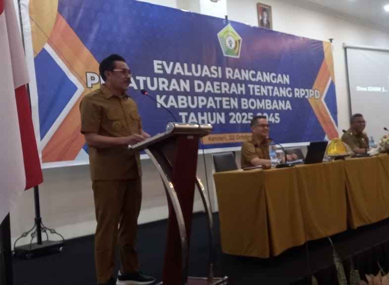 Pemkab Bombana Gelar Rapat Evaluasi Rancangan Akhir RPJPD 2025-2045