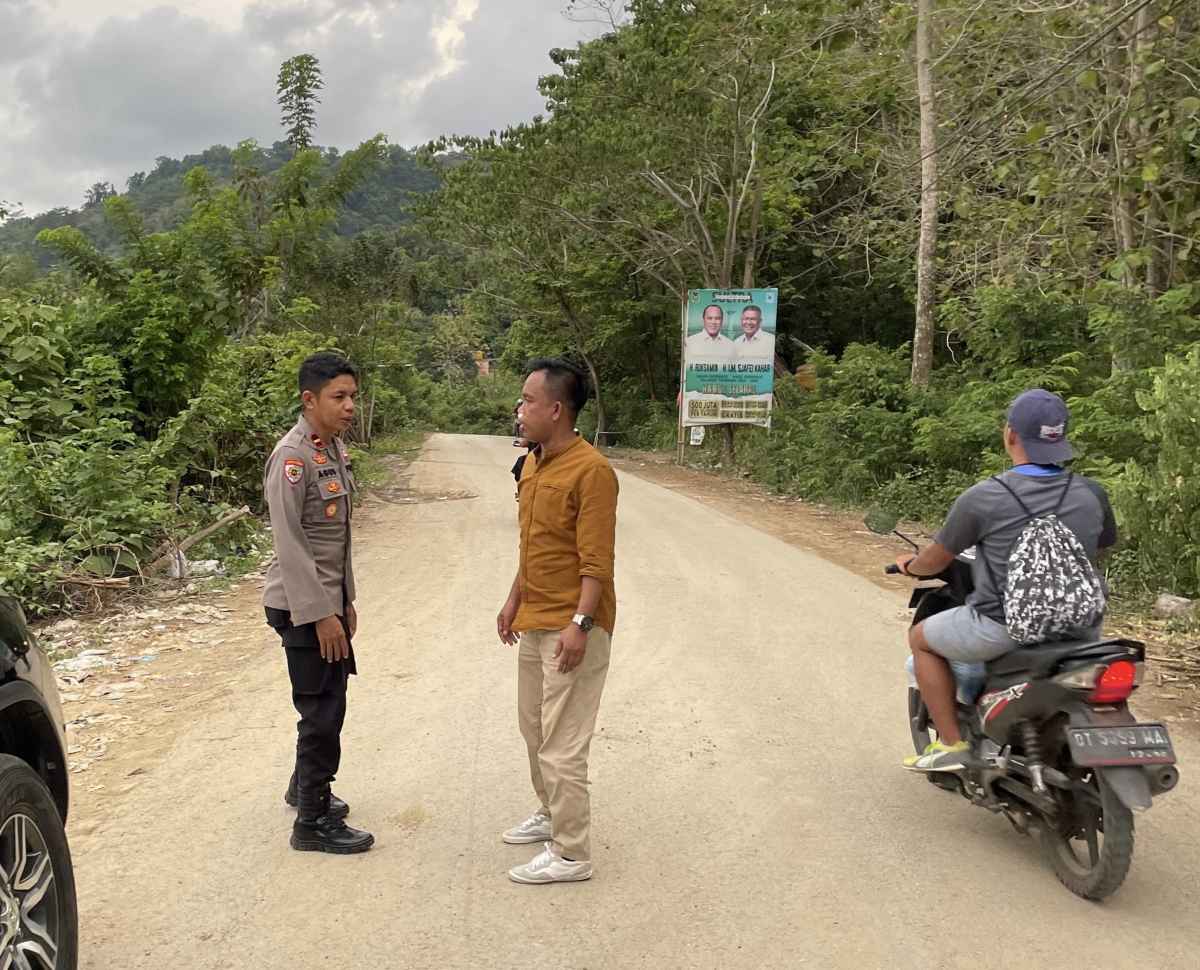 Bahayakan Pengendara, Polsek Lalonggasumeeto Tegur Pembangunan Depot BBM Solar Bahayakan Pengendara, Polsek Lalonggasumeeto Tegur Pembangunan Depot BBM Solar