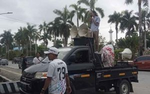 LINK Sultra Geruduk Kejati, Dan Laporkan Secara Resmi Pelanggaran PT Kasmar Tiar Raya