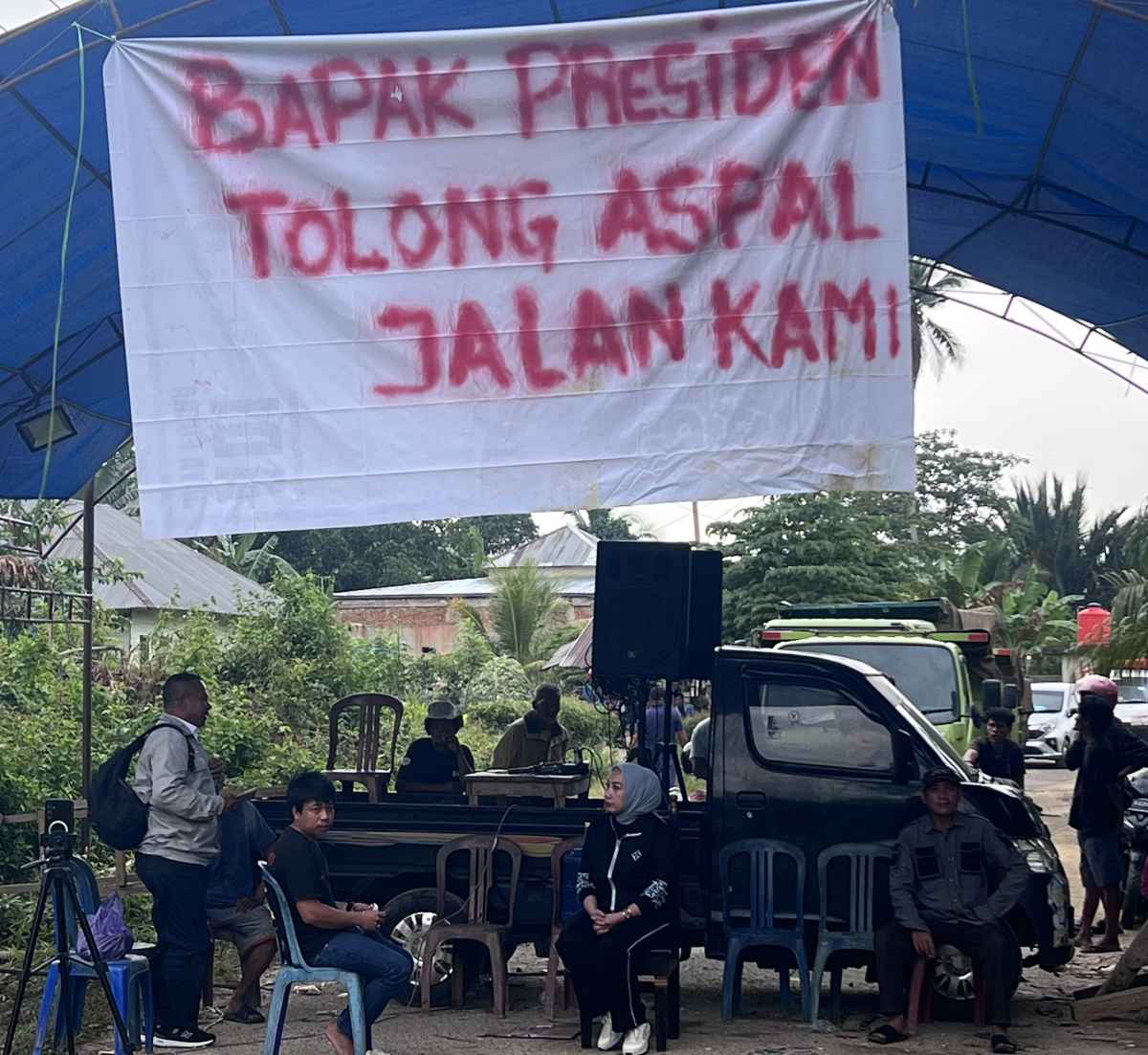Jalan Angata-Andoolo Diperbaiki Februari 2025, Masyarakat: Hj Hasmawati Dewan Gerindra Terbaik, Terima Kasih Pak Prabowo
