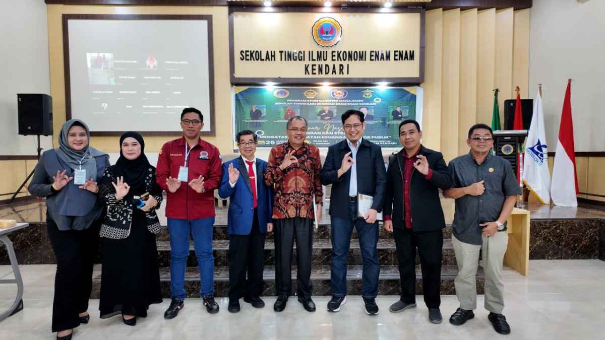 Awali Tahun 2025, Program Studi MM STIE Enam-enam Gelar Seminar Nasional tentang Kejahatan Keuangan