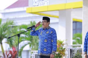 Upacara HKN, Jadi Moment Terakhir Pj Bupati Bombana