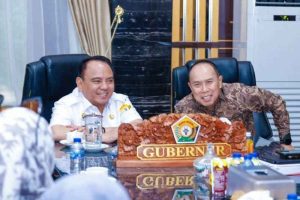 Transisi, Andi Sumangerukka Silaturahmi dengan Pj Gubernur Sultra