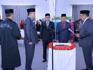 Mantan Kadis Kesehatan Bombana Dilantik jadi Pj Sekda