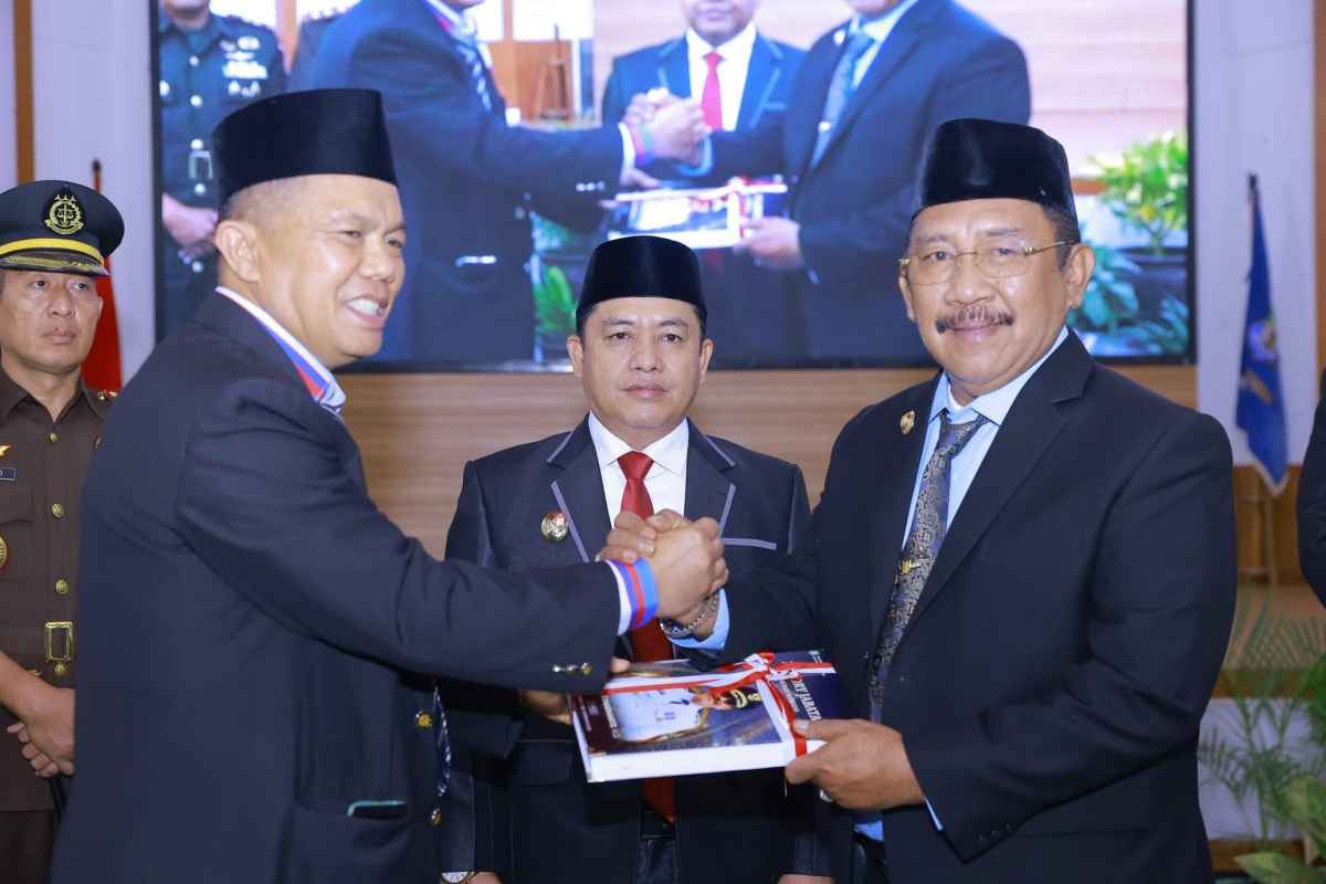 Sertijab, Burhanuddin: Saya dan Wakil Sekarang Pelayan Masyarakat Bombana
