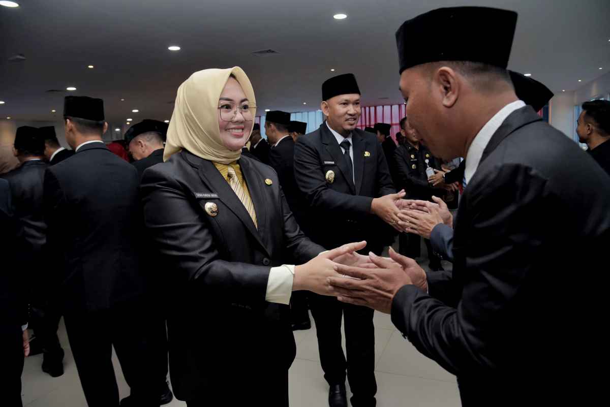Puluhan Pejabat Pemkot Kendari Dilantik, Belum Ada Pelantikan Kadis