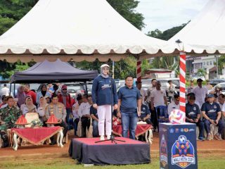 Rangkaian HUT Kendari 194 Dimulai, Walikota Buka Turnamen Sepak Bola