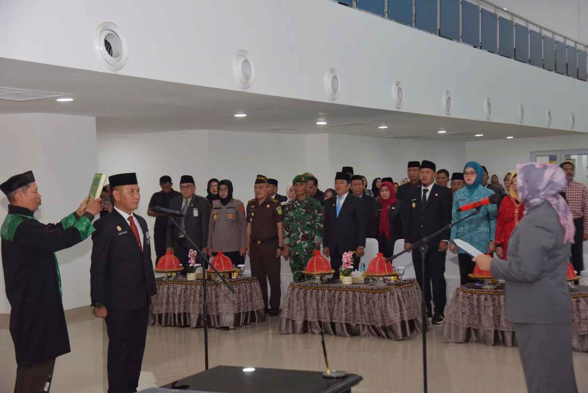 Lantik Amir Hasan jadi Sekda Definitif, Walikota Kendari: ASN Bandel Harus Ditindak Tegas