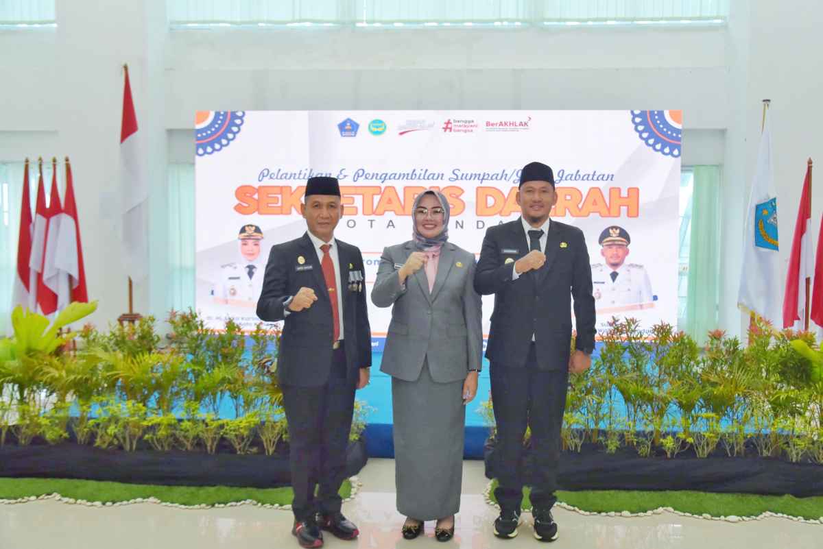 Lantik Amir Hasan jadi Sekda Definitif, Walikota Kendari: ASN Bandel Harus Ditindak Tegas