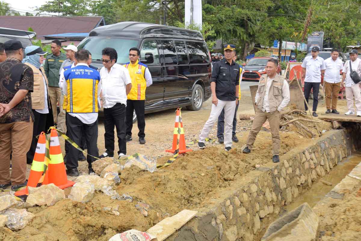 Tak Hanya Omon-omon, Walikota Kendari Buktikan Keseriusannya Tangani Banjir