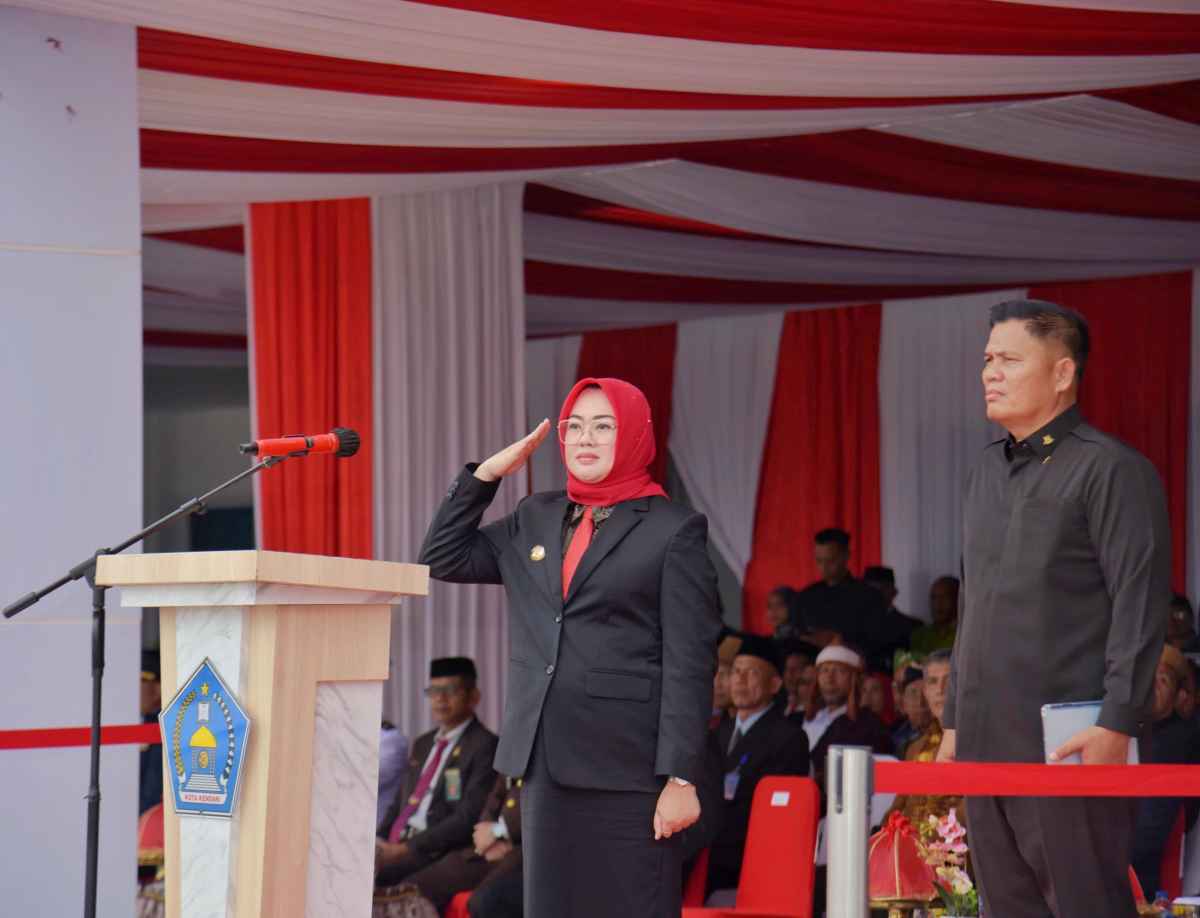 Pimpin Upacara, Walikota Kendari: Nilai Pancasila Harus Ditanamkan Sejak Dini