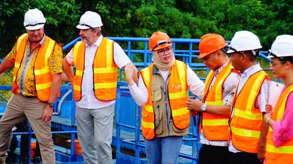 Kepiawaian Walikota Kendari, PDAM Tirta Anoa Dapat Kerjasama Internasional