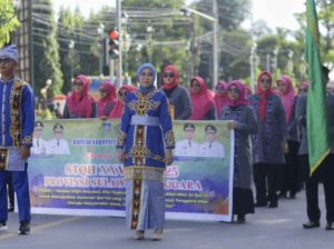 Pawai Ta’aruf Tanda STQH ke 28 di Sultra Dimulai