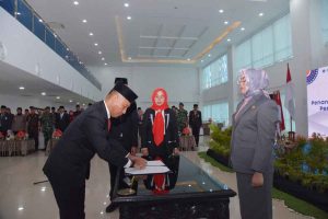 Lantik Amir Hasan jadi Sekda Definitif, Walikota Kendari: ASN Bandel Harus Ditindak Tegas