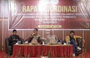 Peningkatan Kualitas Publik, KI Sultra Gelar Rakor Bersama PPID