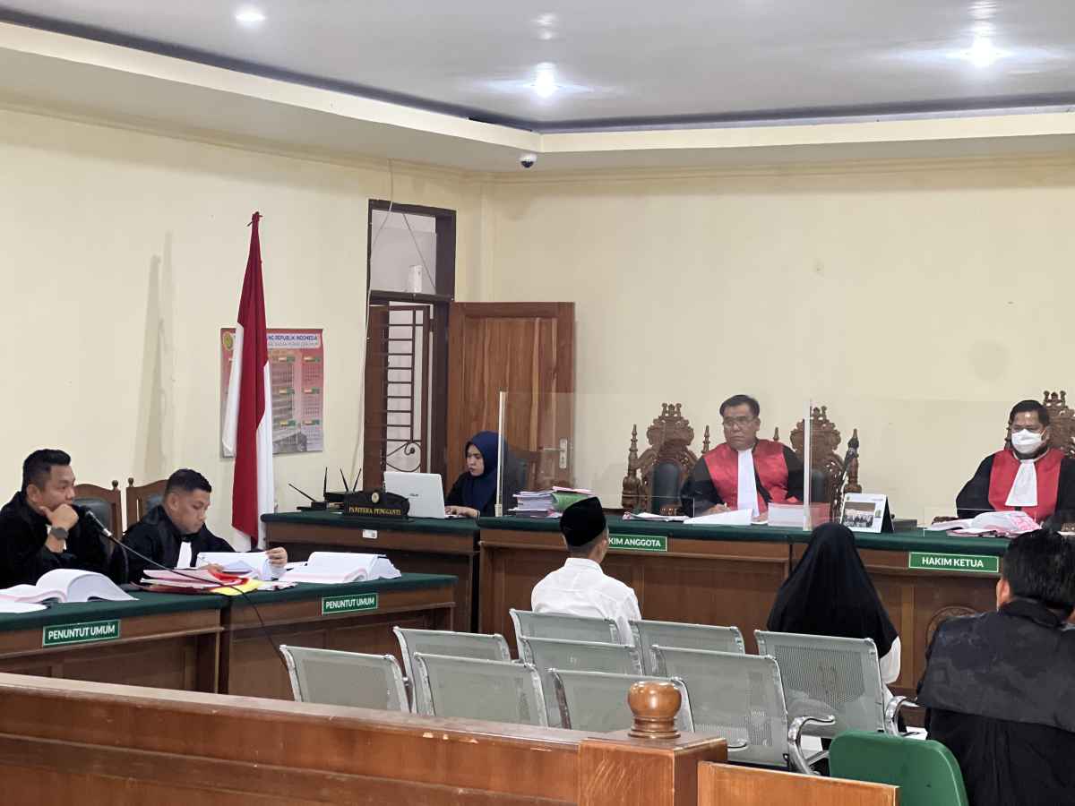 Terdakwa Disebut Alami Gangguan Jiwa, Sidang Korupsi Bagian Umum Setda Kendari Hampir Ricuh