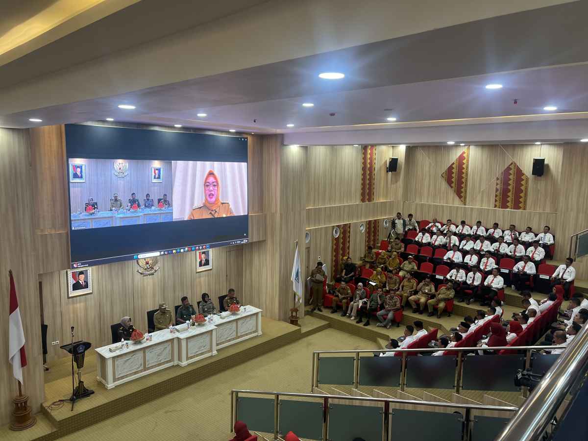 Bersama Presiden, Walikota Resmikan 65 Koperasi Merah Putih di Wilayah Kota Kendari