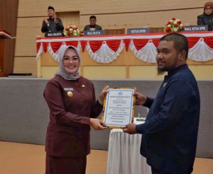 Perubahan Perda Pemkot Kendari Disetujui Dewan