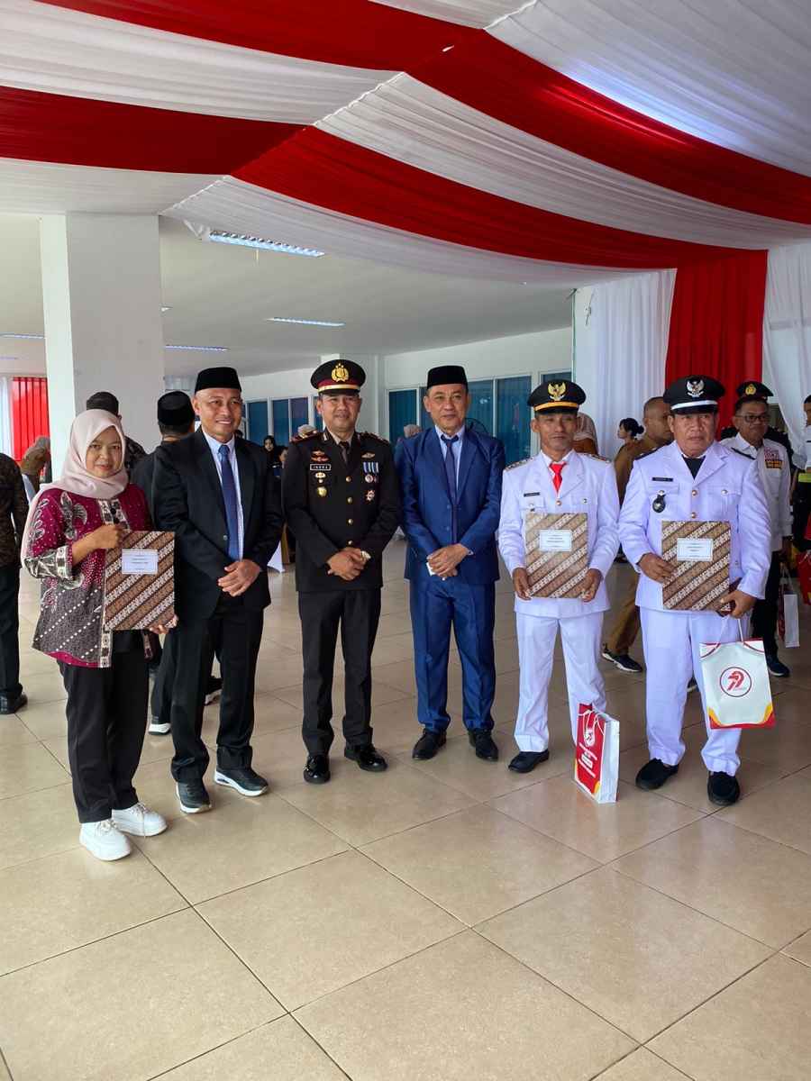 Moment HUT Bhayangkara ke 79, Desa Sawapatani Juara Lomba Ketahanan Pangan Tingkat Kabupaten