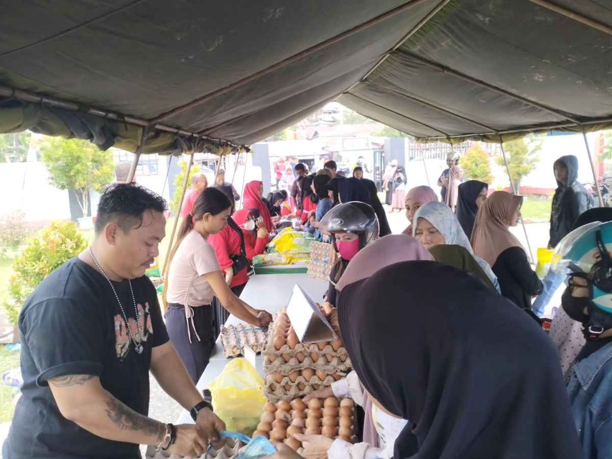 Aksi Nyata Pemkot Kendari Tekan Inflasi dan Jaga Ketahanan Panganan, Kecamatan Kadia Ikut GMP Serentak