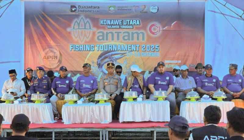 Konawe Utara Gaungkan Potensi Bahari Lewat ANTAM Fishing Tournament 2025