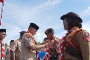Buka Jamda Pramuka ke X, Gubernur Sultra: Harus Jadi Agen Perubahan Dilingkungan Sekitar