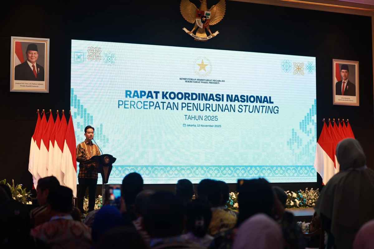 Wapres Gibran Pimpin Rakornas Stunting, Gubernur Andi Sumangerukka Hadir Perkuat Komitmen Sultra