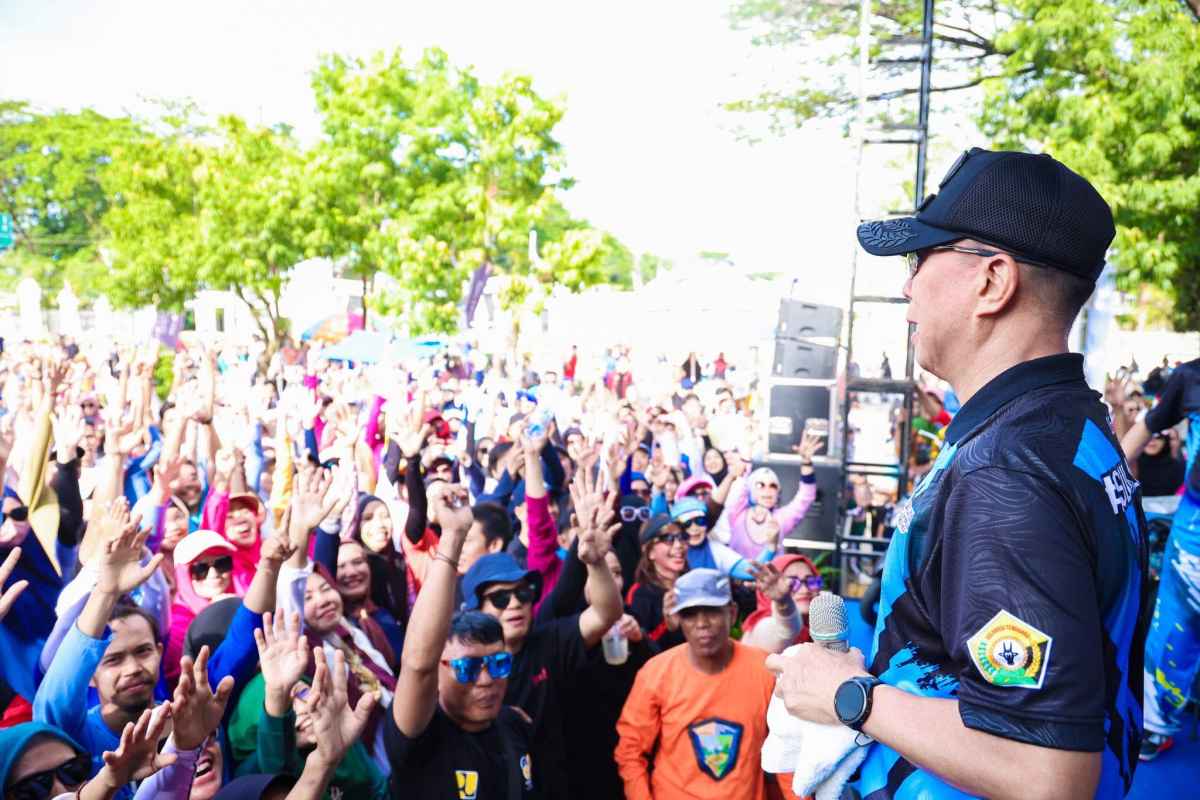 IMG_9356 HUT Korpri ke 54, Gubernur Sultra Kirim Doa Untuk Korban Bencana di Sumatera