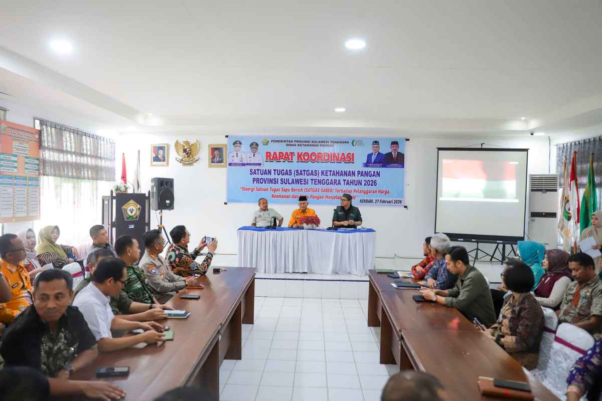 Ringankan Beban Masyarakat, Bantuan Pangan Sultra Cair Sebelum Lebaran