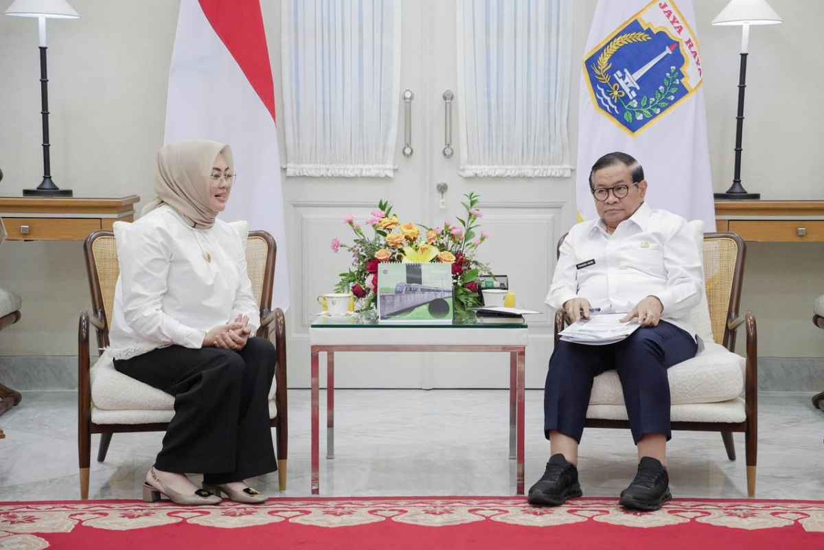 Perkuat Kolaborasi Daerah, Wali Kota Kendari Temui Gubernur DKI Bahas UCLG ASPAC 2026