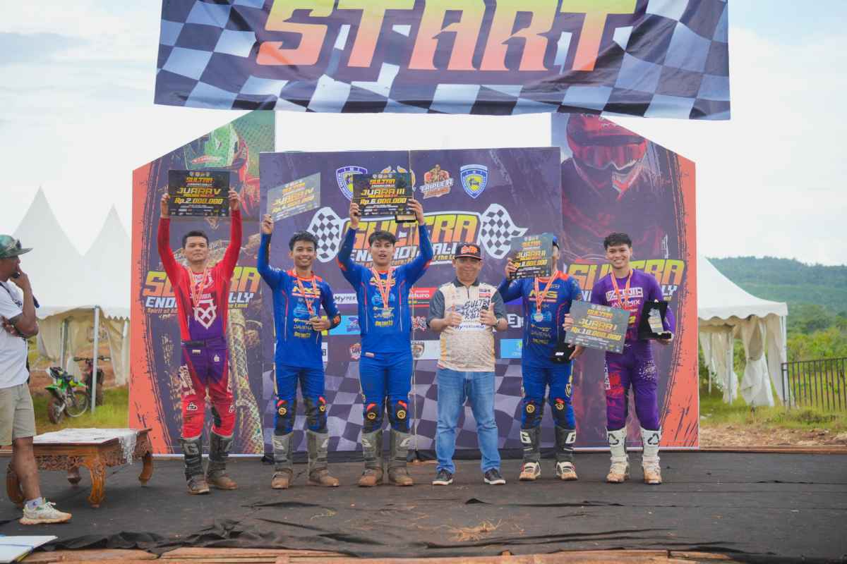 Triple A Trail Sukses Gelar Enduro Rally, Rider Top Nusantara Kagum Keindahan Alam Kota Bau-bau
