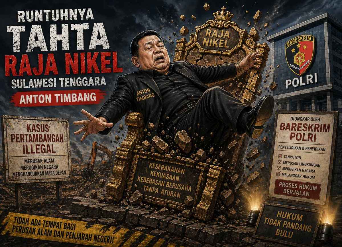Runtuhnya Tahta Sang Raja Nikel Sultra