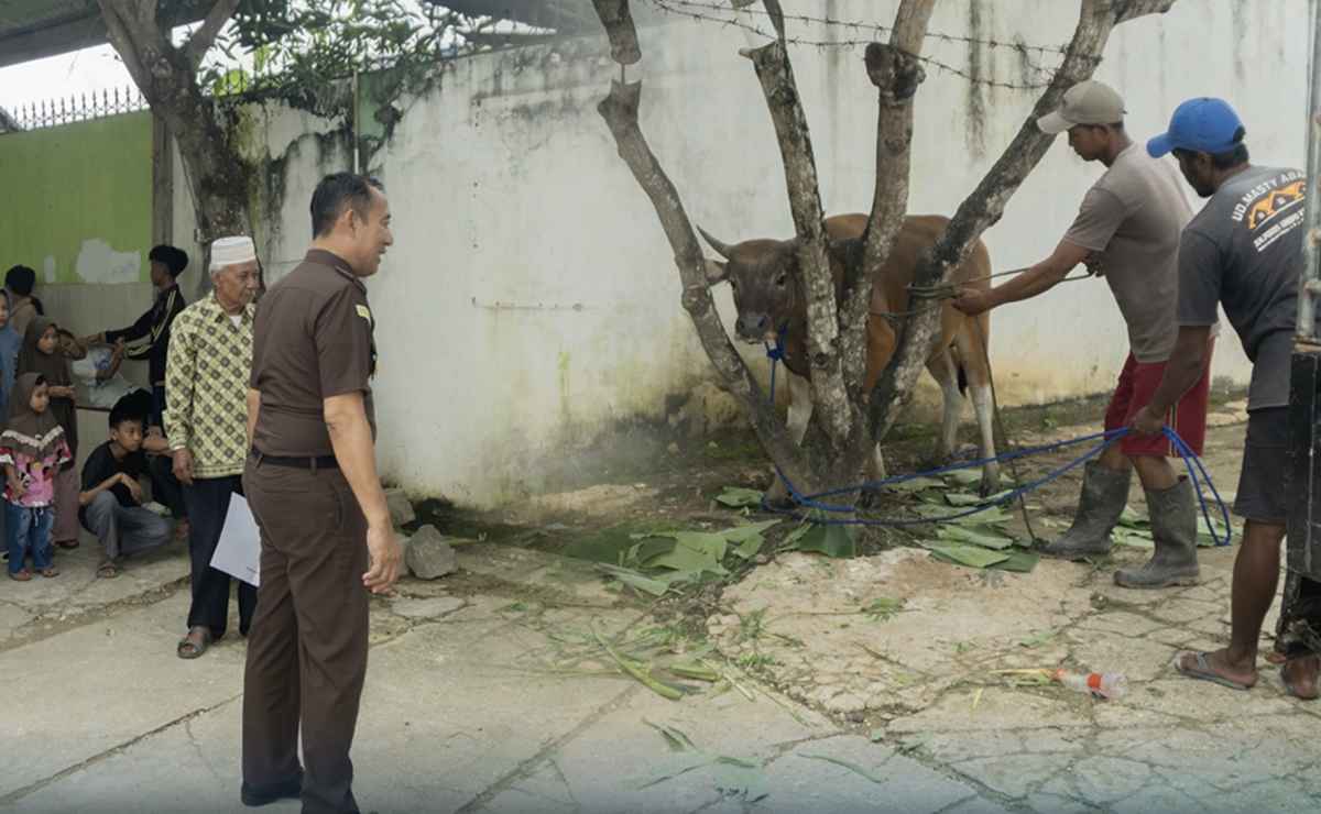 Idul Adha 1447 H, Kejati Sultra Salurkan Hewan Kurban di Dua Panti Asuhan Idul Adha 1447 H, Kejati Sultra Salurkan Hewan Kurban di Dua Panti Asuhan