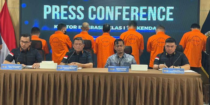 Imigrasi Kendari Gagalkan Dugaan Penyelundupan Manusia ke Australia
