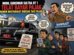 Desak Masyarakat Bayar Pajak Kendaraan, Tapi Mobil Dinas Gubernur Sultra Belum Bayar Pajak