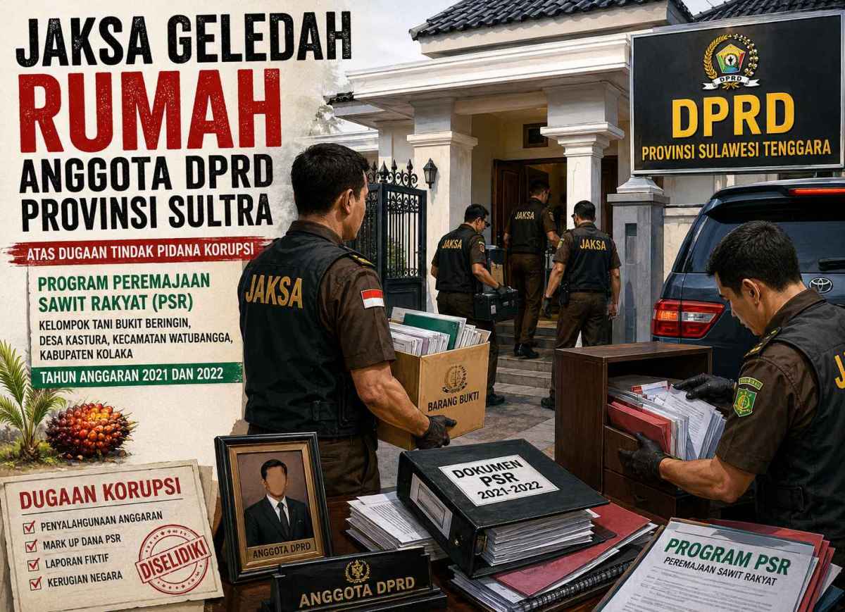 AF72C076-F6E3-47E7-8529-5F140C3855AF Rumah Anggota Dewan Provinsi Sultra di Geledah Jaksa