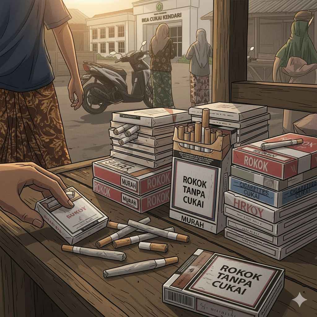 Diduga Jadi Sarang Rokok Ilegal, Gudang Penampungan di Konda Meresahkan Warga