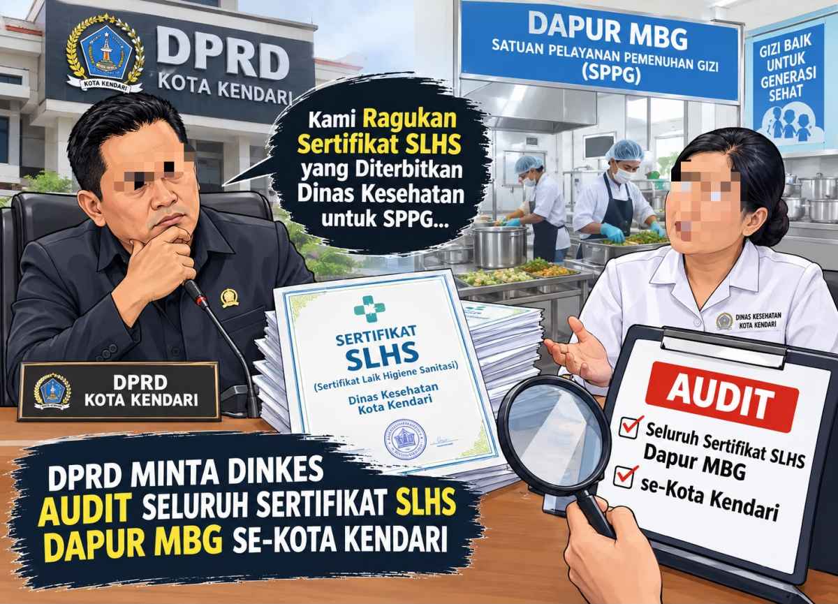 16AA5AE4-B405-4E17-A926-1585269194B3_EBA17DE6-D769-4E5D-9594-B4B9C914EEB7 Sertifikat Higienis yang Diterbitkan Dinkes Diragukan, Dewan Minta SLHS Seluruh SPPG Diaudit