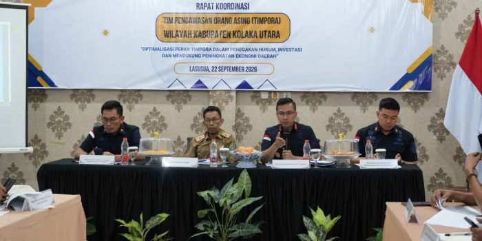 Awasi Orang Asing, Timpora Kolut Optimalkan Perannya