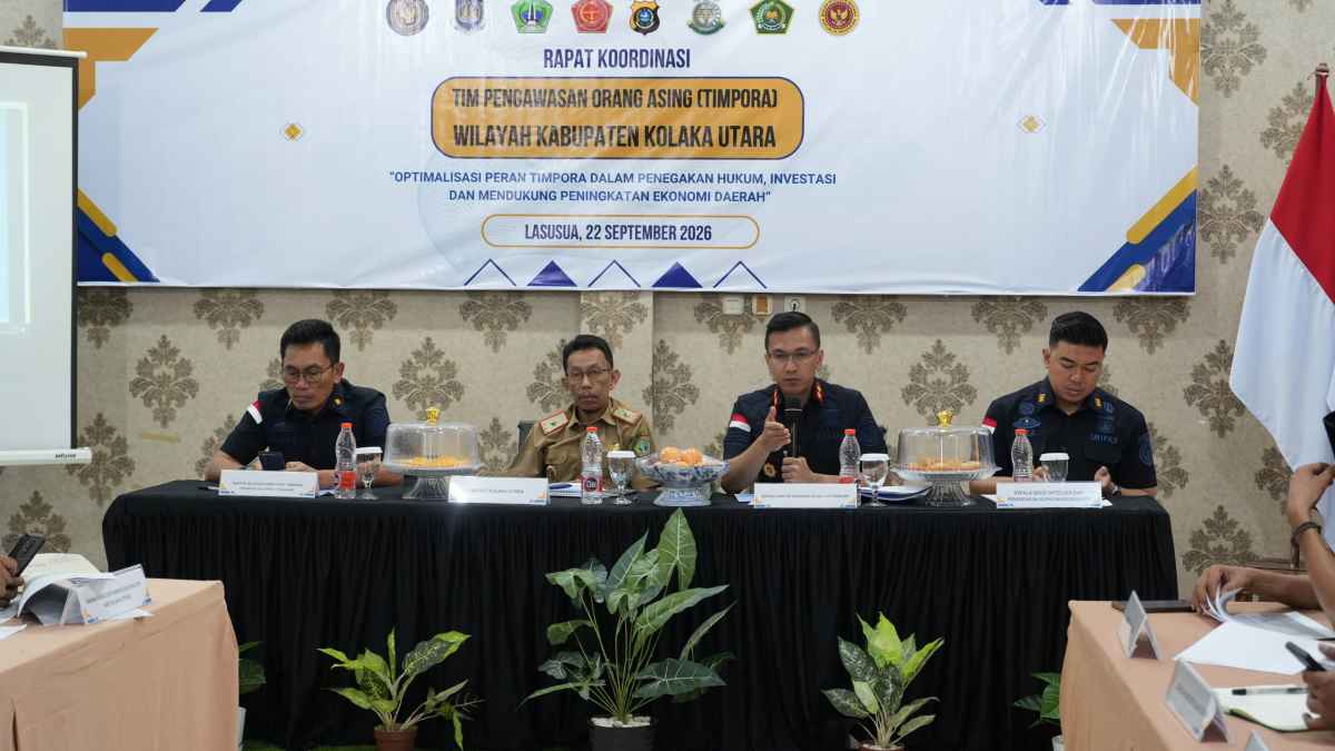 Awasi Orang Asing, Timpora Kolut Optimalkan Perannya