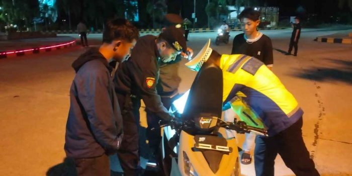 Blue Light Patrol, Sat Samapta Polres Bombana Sasar Titik Rawan Kamtibmas