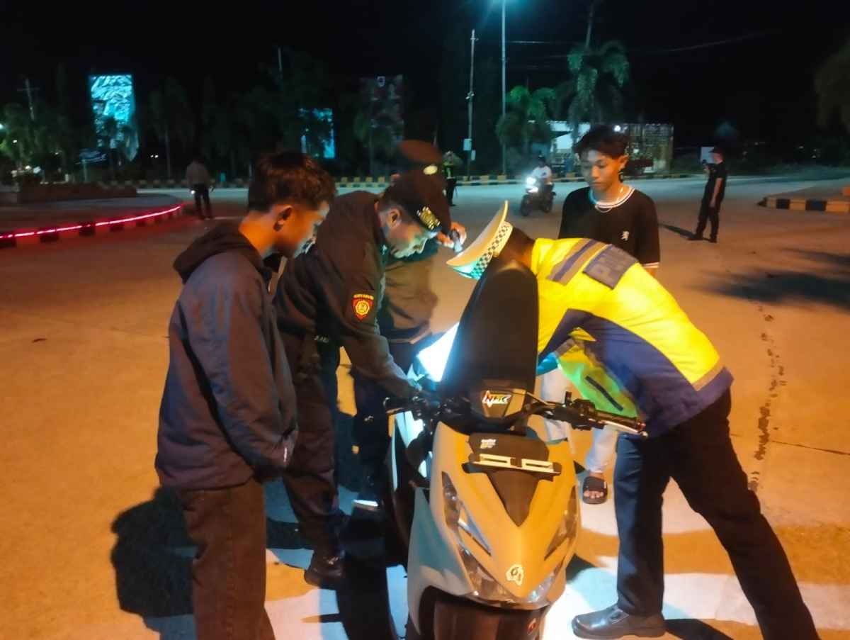 Blue Light Patrol, Sat Samapta Polres Bombana Sasar Titik Rawan Kamtibmas