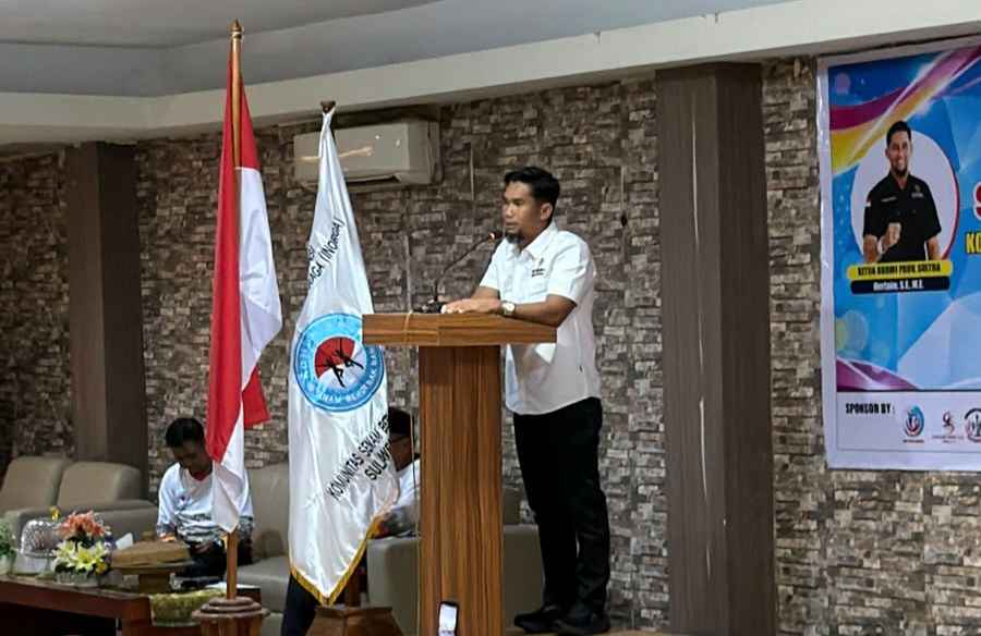 Buka Pelatihan Instruktur Senam KSBB Sultra, Herfain: Langkah Strategis Menuju FORNAS IX 2027